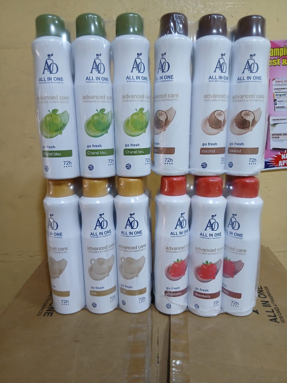 All in one deodorant 