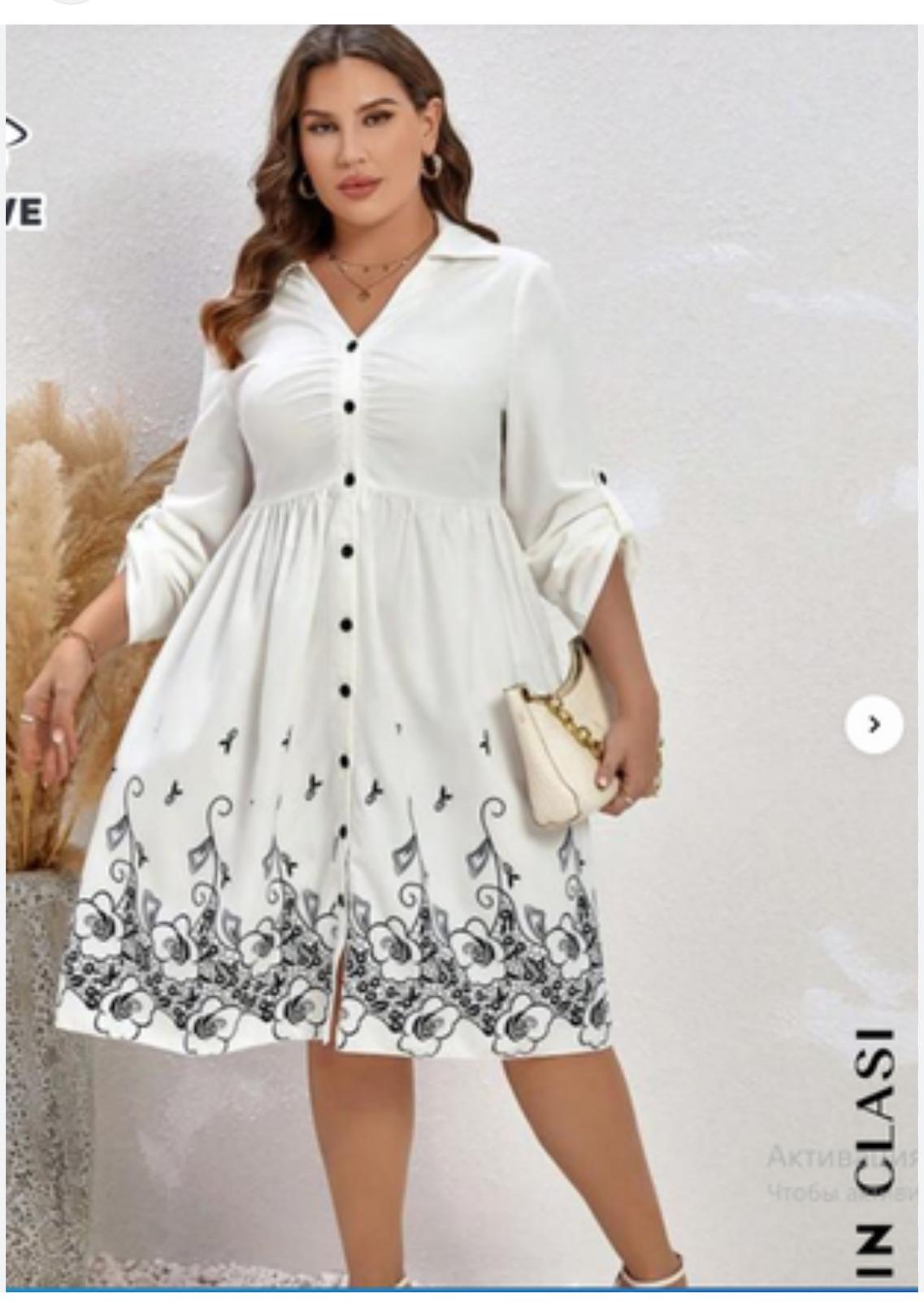 Button down dress