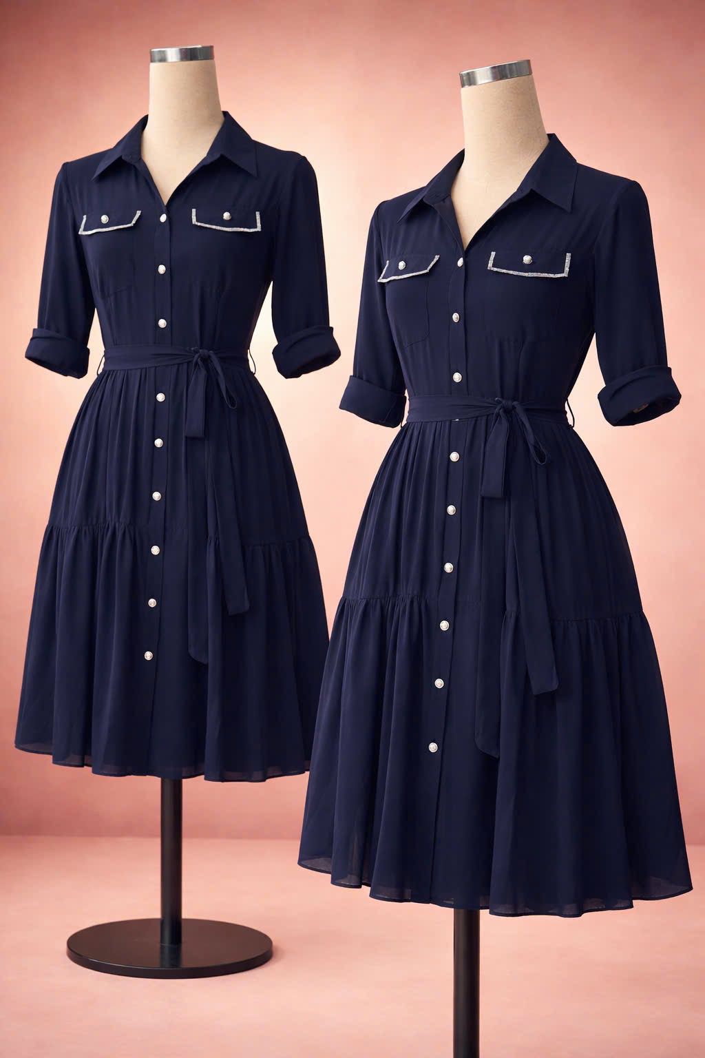 Button down dress